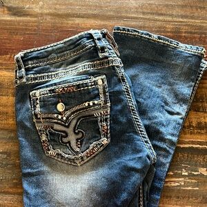 Used Rock Revival Jeans Betty size 28 Boot